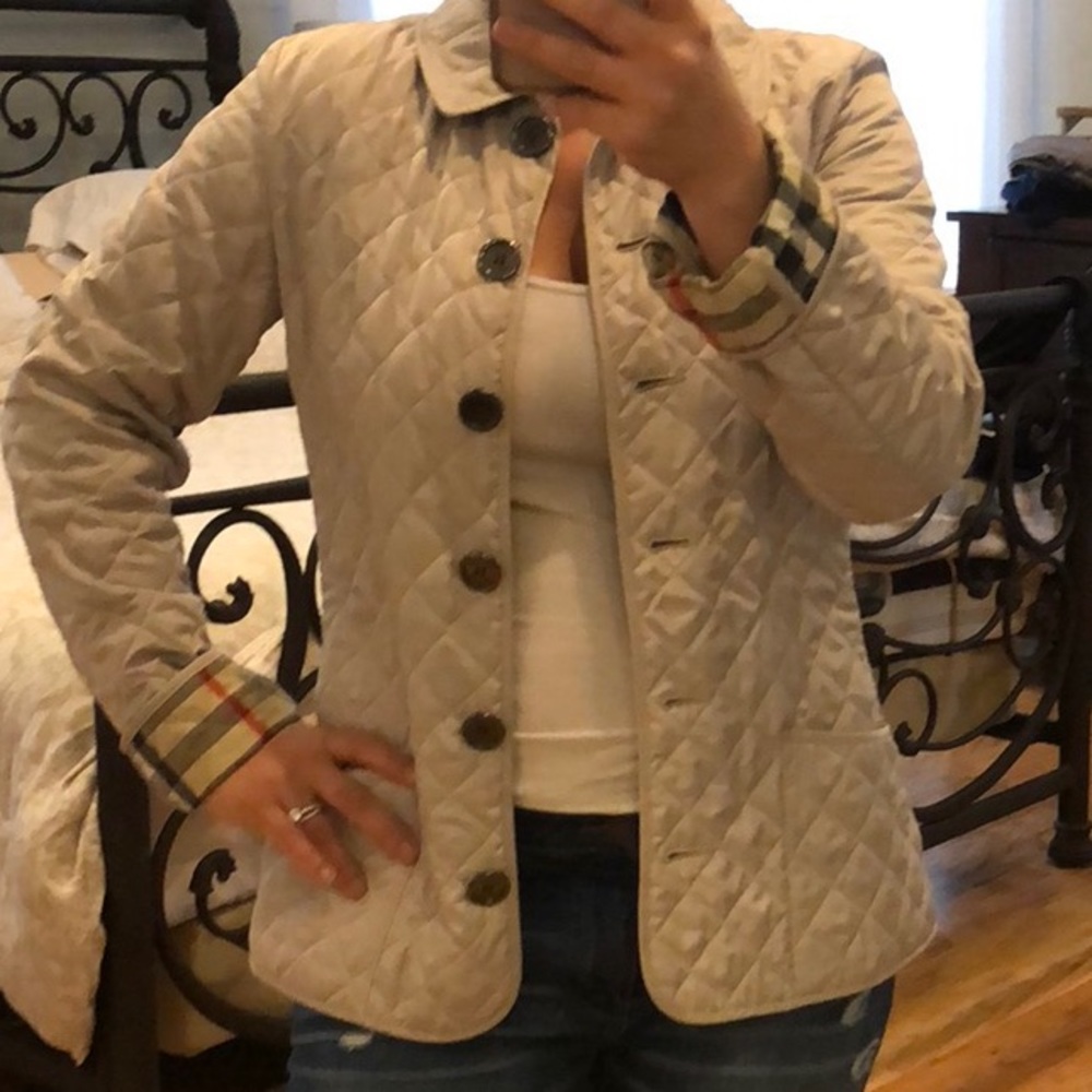 Burberry Brit quilted jacket